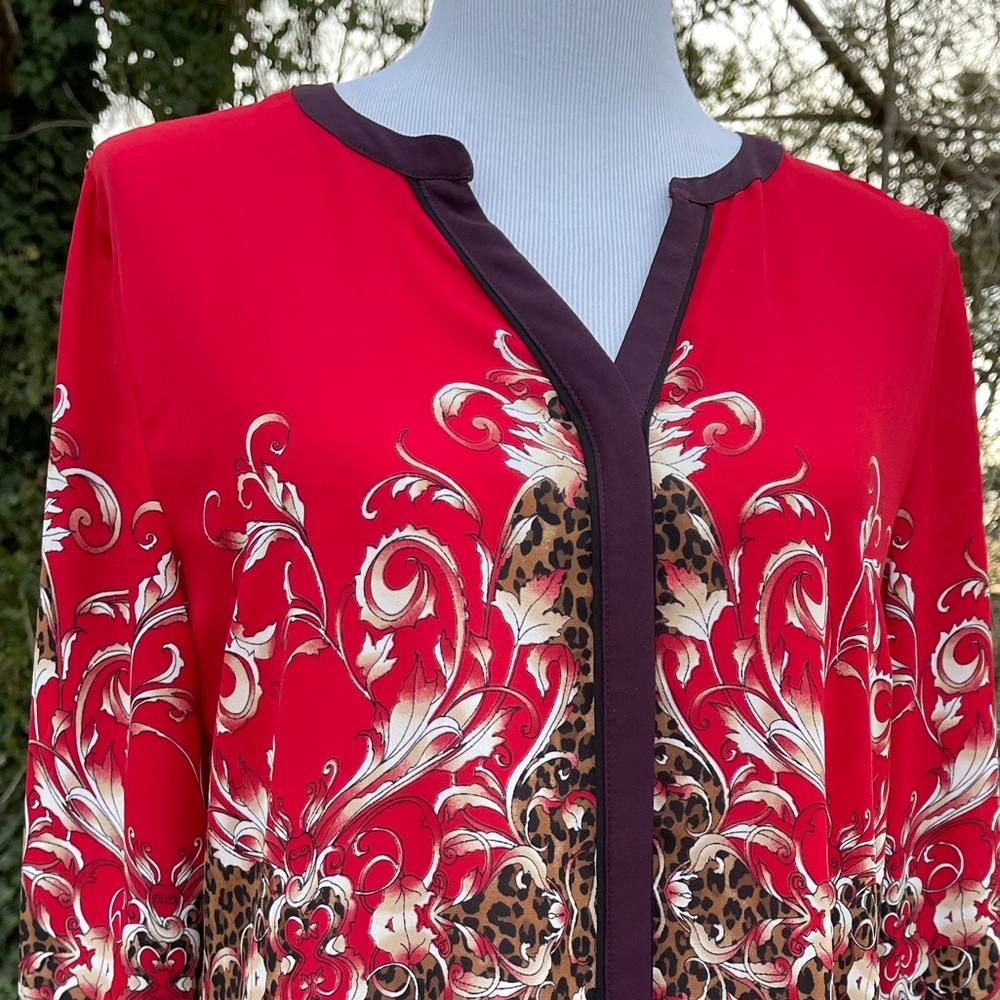 Dana Bachman Blouse. Size 10 - Picture 3 of 9